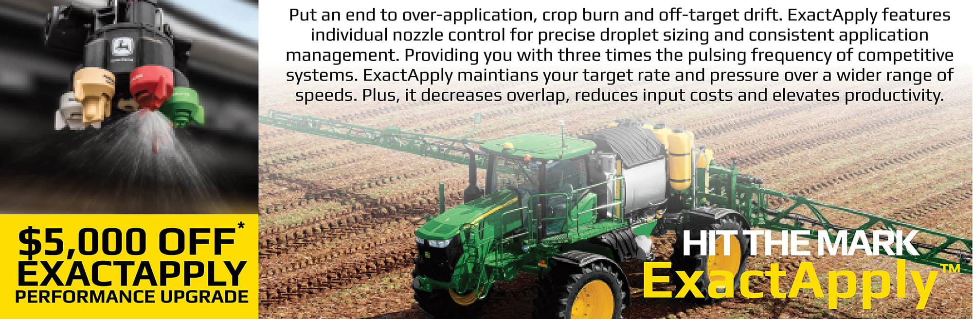 5000 off of ExactApply Performance Upgrades