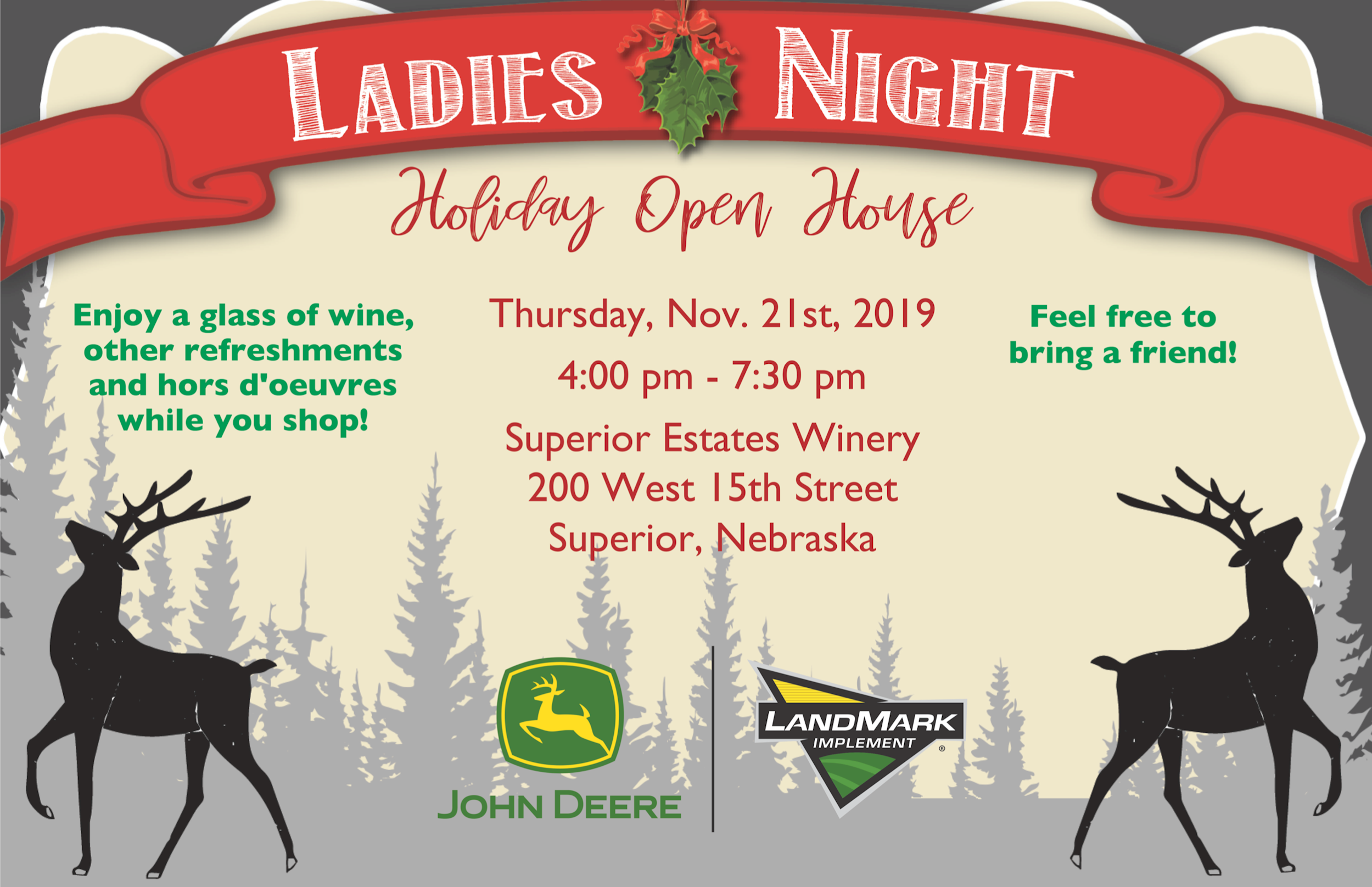 superior ladies night invite